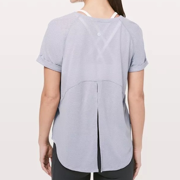 Lululemon Open Up Tie Back Tee - Picture 2 of 7